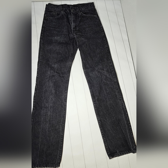 Vintage black Levi's Orange tab regular straight - Picture 8 of 8